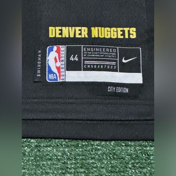 Michael Porter Jr. Denver Nuggets Nike 2023-24 City Edition Jersey Size 44/48 - Picture 3 of 6